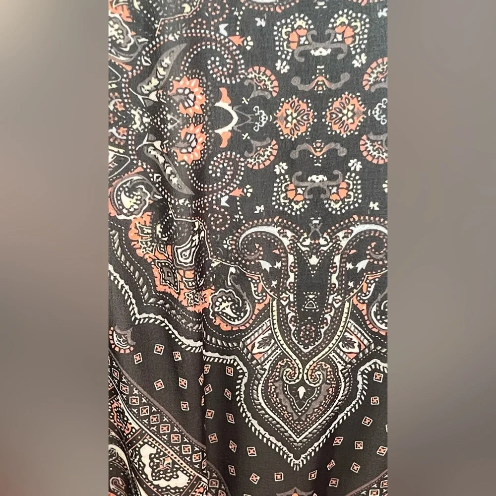 Free people moon light bay womens Bohemian Paisley mini Dress
